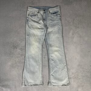 Cody James Mens Bootcut Denim Jeans Light Wash - Size: 33x30